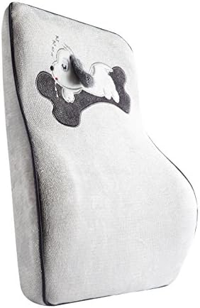 Lumbar Support Pillow-Doggie Cute Dog Pattern Design Lower Back Pain Relief Lumbar Pillow for Prevention