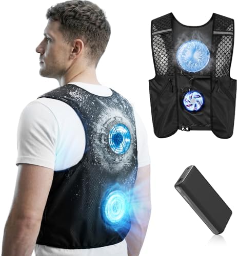 LABEWVI Semiconductor Peltier Cooling Vest with 20000mAh Battery