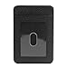 RFID Wallet Front Pocket Mini - Protective Minimal Wallets for Men and Women (Black)