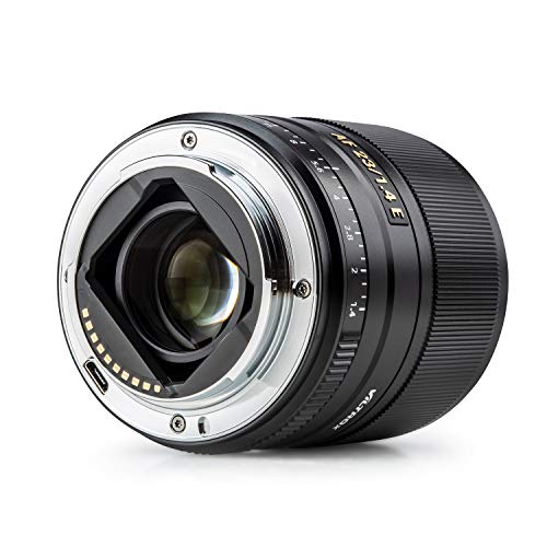 VILTROX AF 23mm F1.4 E-Mount Objektiv,Autofokus APS-C Weitwinkel Festbrennweite Objektiv (52 mm Filtergewinde) für Sony E Mount Kameras A7,A9,A6600,A6500,A6400,A5100 und Nex Serien,schwarz – Bild 4