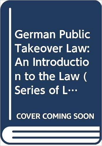 German Public Takeover Law Bilingual Edition With An Introduction To Stohlmeier Thomas Amazon De Bucher