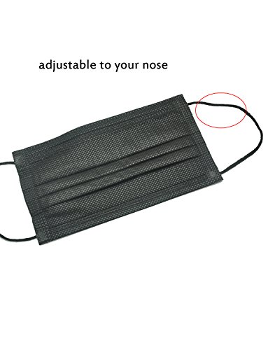 Multi-Colored Disposable Mask Surgical Medical Disposable Earloop Face Masks Dust mask & Medical Procedure Masks, 50 Pack
