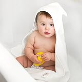 Aryia Bamboo Baby Hooded Bath Towel with Bear Ears