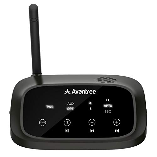 Long Range Bluetooth Music Receiver Premium, Bring Vintage Speakers, Old Home Stereo & AV Receiver to Life, Support aptX Low Latency, Super Sound, Easy Pair with Voice Prompt – Avantree RC500