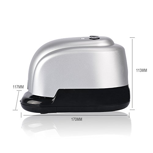 2 in 1 Multi-functional Electric Stapler 2 Hole Punch Paper Punch