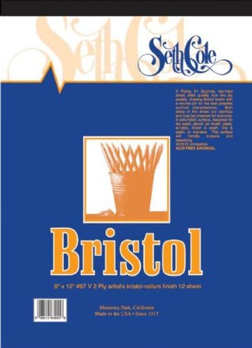 Bristol Board Pad Size: 17" x 14"