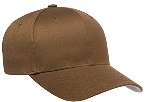 Flexfit Men's Wooly Combed Twill Fitted Cap - Standard Profile Fitted Hat