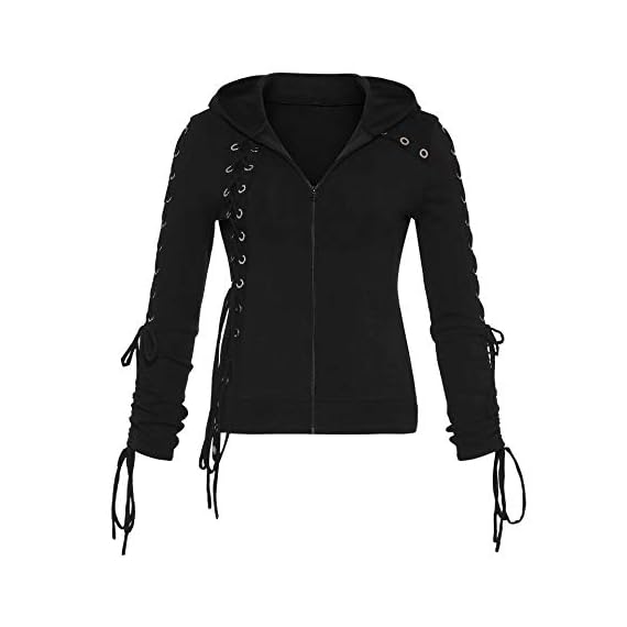 crazycatz-Women-Long-Sleeve-Steampunk-Gothic-Lace-Up-Hooded-Hoodie-Jacket-Top