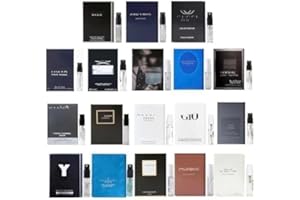 Yerinup Men's Perfume Sampler Set 12pcs Cologne Samples for Men Designer Fragrance Samples Popular Brands Mens Cologne Sampler Sets Travel Friendly Fragrance Gift Set Luxury Scents For Men