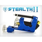 NEW STEALTH 2.0 Set Liner &amp; Shader Tattoo Machine (Blue) | Dual-purpose liner and shader tattoo machine with ergonomic design, stable performance, precision control, and durable build.