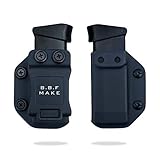B.B.F Make Single IWB/OWB Magazine Holster | Mag Carrier | Ambidextrous | Retired Navy Owned Company | Available Model: M&P Shield 9/40, Glock 4/90/357, Sig P365, Glock 43, 1911 (Black - Glock 43)