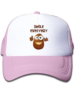 Smile Of Potatoes Baby Boys AdjustableTrucker Visor Cap Cute Hat