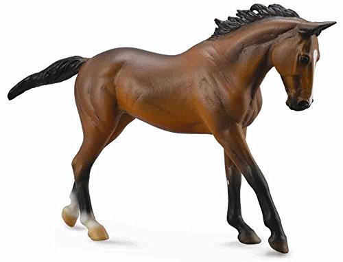 Collecta Thoroughbred Mare, Bay (1:12 Scale)