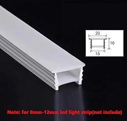 DGLILUAN 16.4ft/5m Silicone Soft LED Channel