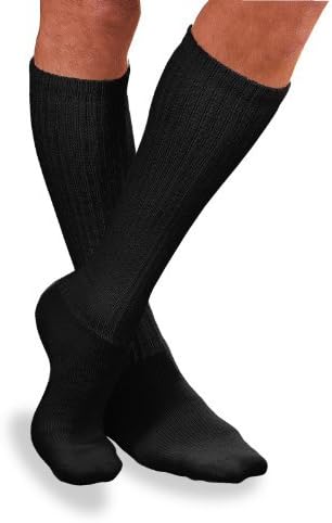 Sensifoot Over The Calf, 8-15Mm, Black, Large