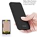 iPhone SE Case, COOLQO® Full Body Coverage Ultra-Thin Hard Hybrid Plastic with [Slim Tempered Glass Screen Protector] Protective Case Cover for Apple iPhone SE (2016) & iPhone 5/5S (Black)