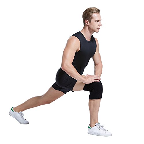 Hoter Premium Sports Cotton Compression Knee Band, Knee Sleeve, Knee Support for Joint Pain Relief and Running