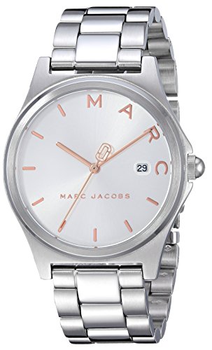 Marc by Marc Jacobs Women s  Henry  Quartz Stainless Steel Casual Watch, Color:Silver-Toned (Model: MJ3583)