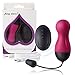 G Spot Clitoral Vibrator - SEXY SLAVE Waterproof 10X Rechargeable Remote Bullet Vibrator - Vibrating Egg for Women, Rose and Black