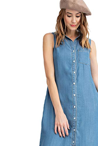 Women’s Denim Shirt Dresses  Casual Jean Dress www.denim.fit 3