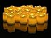 BANBERRY DESIGNS LED White Votive Candles - Set of 24 Battery Operated Candles with Realistic, Flickering Flame - Bulk Set of Candles for Weddings
