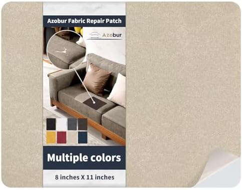 Azobur Velvet Patch,Self-Adhesive Rectangular Flannel Fabric Patch 