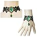 ThyWay Retro Handmade Lace Royal Court Vampire Choker Gothic Necklace Pendant Chain + Bracelet