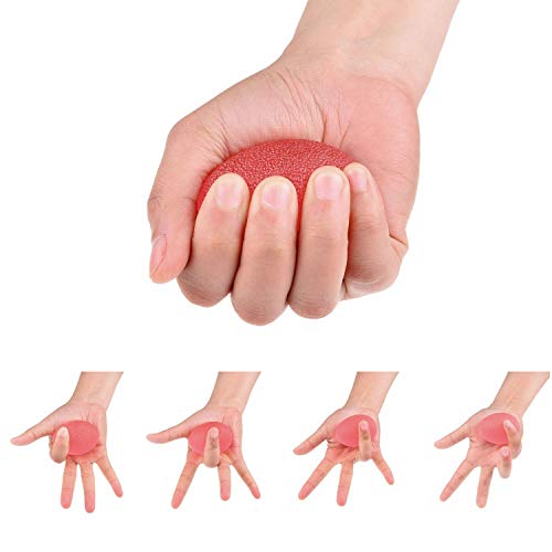 EX ELECTRONIX EXPRESS 78EGG3PK Egg Shaped Colorful Hand Exercise Balls