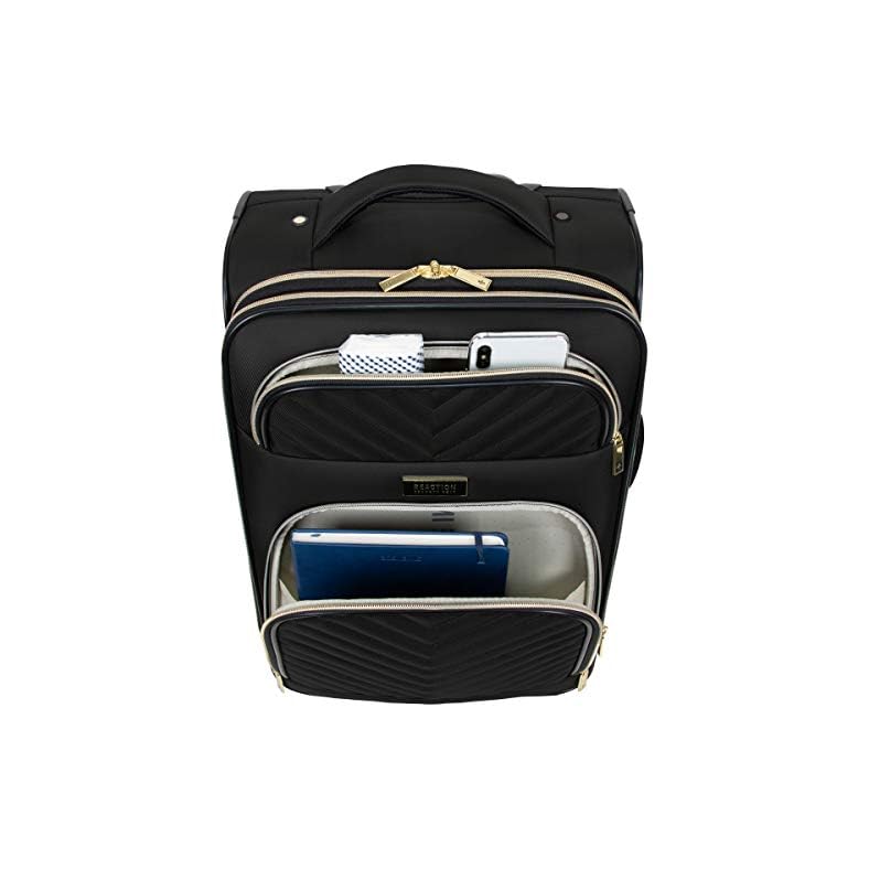 Cole Reaction Women's Chelsea Luggage Chevron Softside 8Wheel
