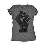 Womens Revolution Fist Funny Pride Resist Cool United Stand Together T shirt