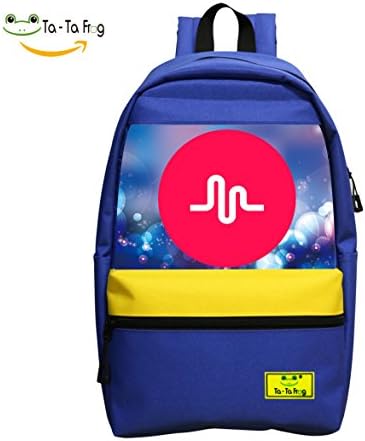 Musical.ly Logo Student Backpack School Bag Cool Various Super Bookbag Break