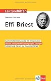 Effi Briest von Theodor Fontane: Lektüreschlüssel mit Inhaltsangabe ...