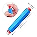 Plastic Chalk Holder And Chalkboard Eraser (5pcs Chalk Holder + Eraser)