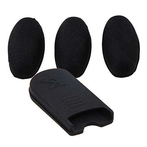 Dovewill 3 Pieces Saxophone Palm Key Risers with Thumb Pad for Alto Tenor Soprano Sax Parts