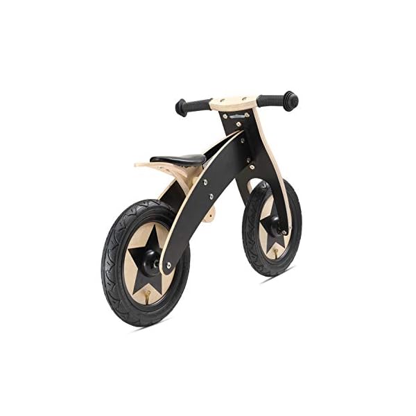 BIKESTAR Mitwachsendes Kinder Laufrad Holz Lauflernrad Kinderrad für Jungen Mädchen ab 2-4 Jahre | 12 Zoll 2 in 1… – Bild 8