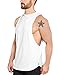 PAIZH Men's Gym Tank Tops Fitted Muscle Workout Bodybuilding Fitness T-Shirts