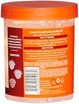 Cantu Strengthening Styling Gel Jamaican Black Castor Oil 524g Defines Fine view 2