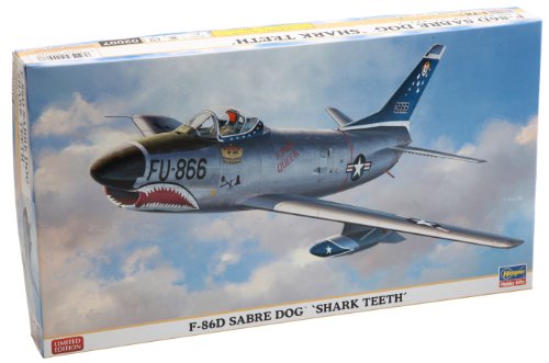 Hasegawa 1/72 F-86D Sabre Dog Shark Teeth (Limited Edition) Hasegawa 1/72 F-86D Sabre Dog Shark Teeth (Limited Edition)
