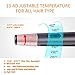 ANEMEL Professional Hair Straightener Curling Iron, 2 in 1 Ceramic Tourmaline Twisted Flat Iron with LCD Digital Display,Adjustable Temperature 210℉-450℉ and Auto Shut-Offthumb 4