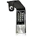 iGadgitz Black Leather Flip Case Cover for Sony Walkman NWZ-A15 NWZ-A17 NW-A25 NW-A27 8GB 16GB 32GB & 64GB with Detachable Carabiner + Belt Loop + Magnetic Closure + Screen Protector