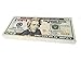  GoodOffer 20 Dollars Play Money - Realistic Prop Money 100 pcs. - Total of $2,000 Copy Money with Two Sides for Pranks, Games, Monopoly - Educational Play Money for Kids - Prop Twenty Dollar Bills 
