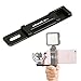 Ulanzi PT-1 Microphone Cold Shoe Plate, Hand Video Grip Microphone Hot Shoe Stand Rig Bracket for Ulanzi Iron Man II ST-03 ST-01 Phone Tripod Mount Adapter