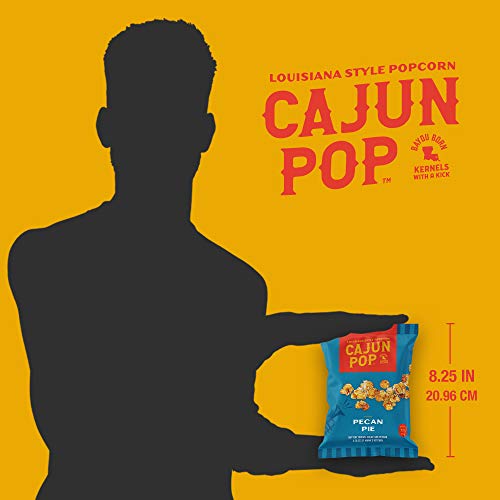 Cajun Pop Gourmet Popcorn Snack Packs Flavored Popcorn Already Popped