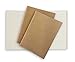 Lined Pocket Traveler's Notebook Journal Paper Refills 3 Pack Cream Ruled Inserts for Small Passport Refillable Leather Travel Journals - 5 x 3.65. Soft Cover Thick Spare Grid Paper TN Travel Diary