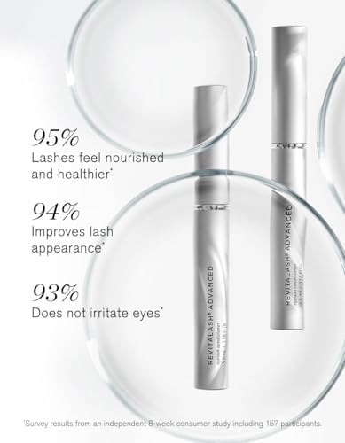 RevitaLash Cosmetics, RevitaLash Advanced Eyelash Conditioner 1.0 mL, Lash Enhancing Serum, Physician Developed & Cruelty-Free