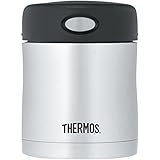 Thermos 10 Ounce Vacuum Insulated Stainless Steel Food Container