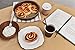 100 Pack - 8 Oz [12, 16, 20] [4 Colors] Disposable Hot Paper Coffee Cups, Lids, Sleeves, Stirring Straws - Mocha Brown