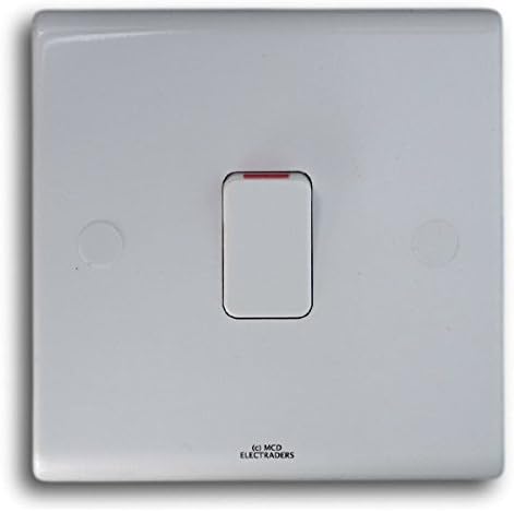 Deta S1390 Double Pole Control Switch 20 Amp (White)