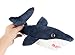 Shark Plush Toy - Blue Shark Stuffed Animal for Kids Birthday Gift, Baby Shower Present, 14 x 4.75 x 3.5 Inches