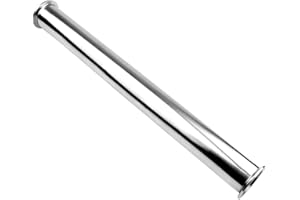 Beduan Sanitary Tri Clamp Tube, 8" Length Spool Tube Stainless Steel Seamless Round Tubing with 2 inch Tri Clamp 64mm Ferrule Flange